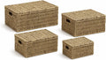 Modern Seagrass Storage Basket | Calder Set of 4 Woven Organizer