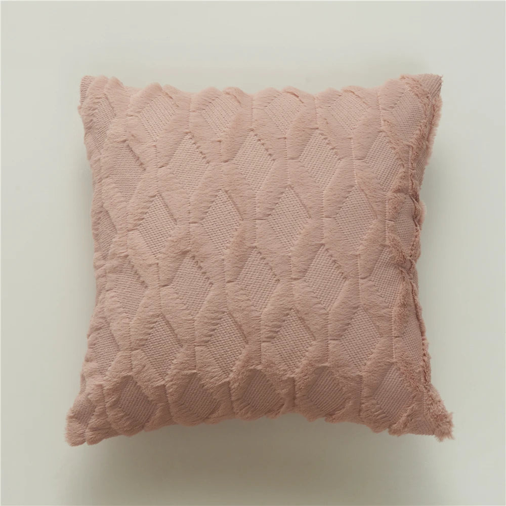 Modern Cushion Cover | Fell Throw Pillow Cover for Living Room