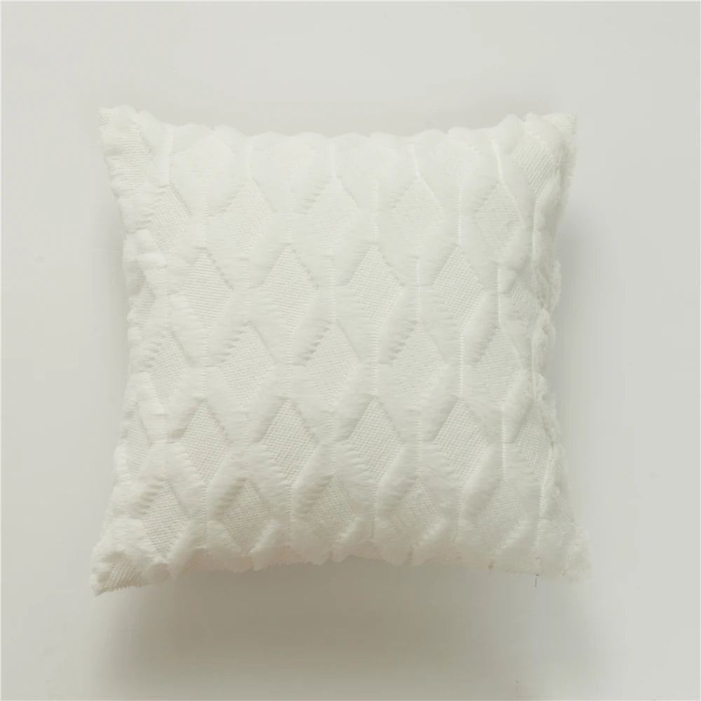 Modern Cushion Cover | Fell Throw Pillow Cover for Living Room