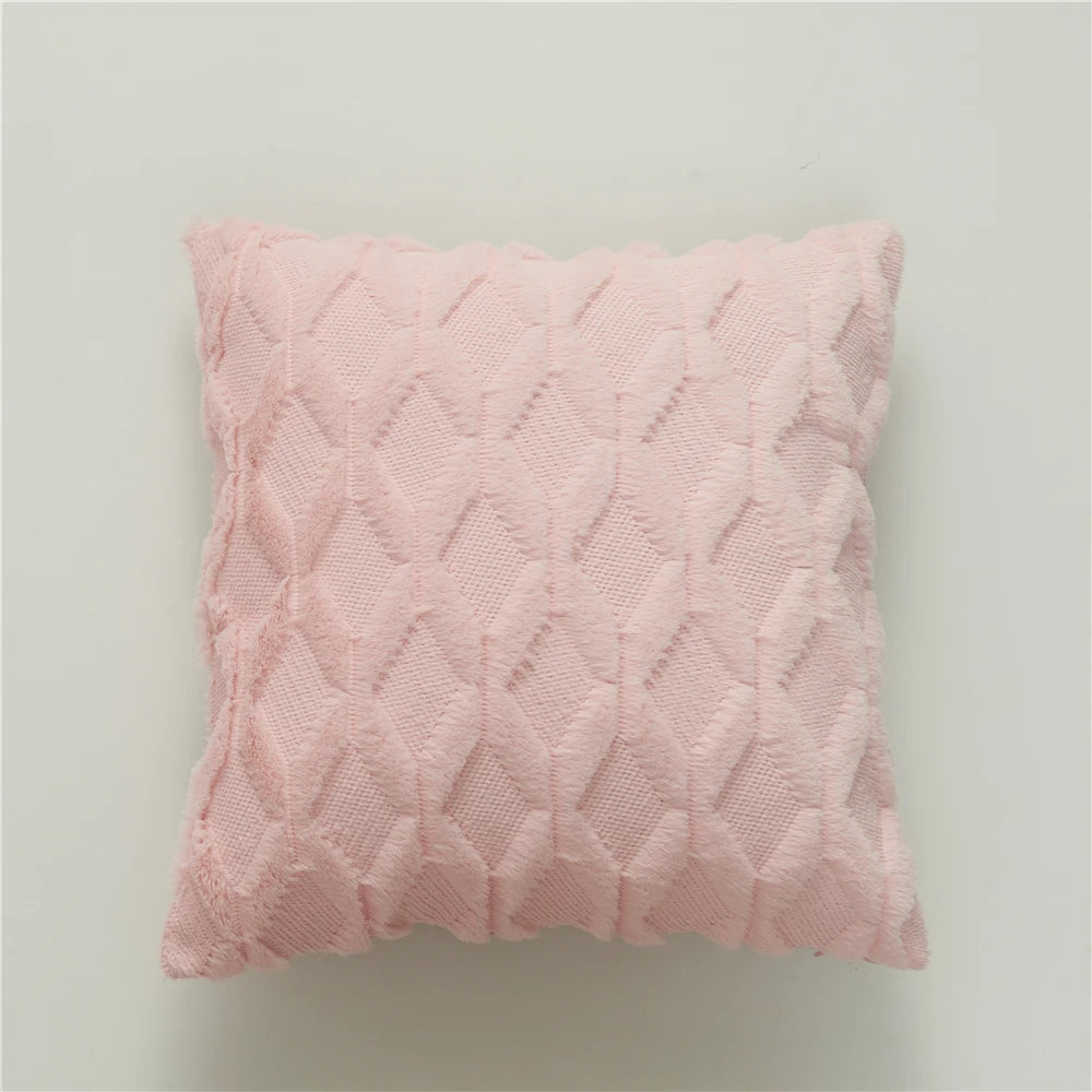 Modern Cushion Cover | Fell Throw Pillow Cover for Living Room