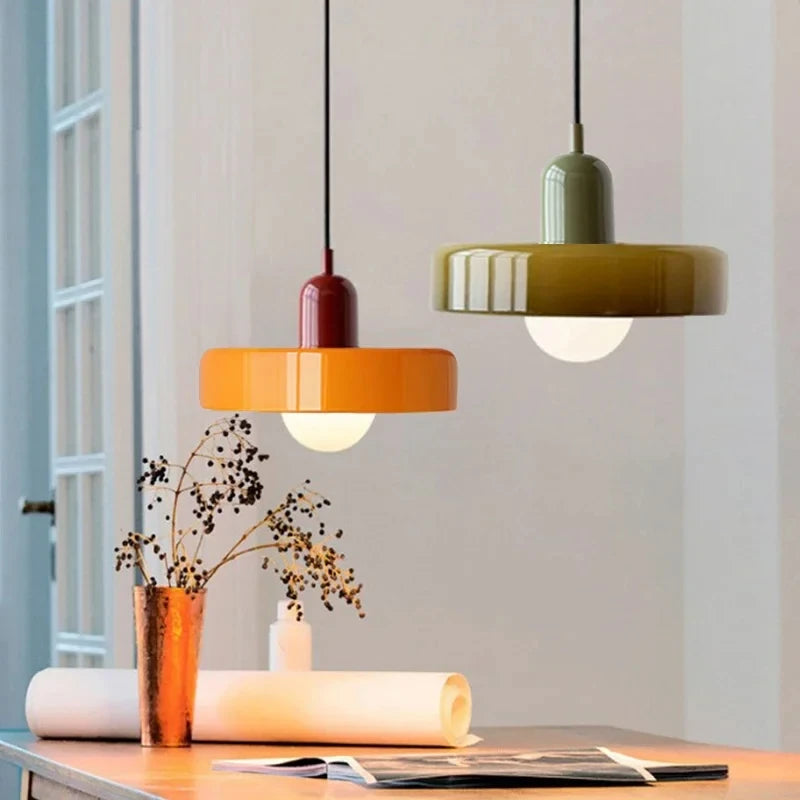 Modern Glass Chandelier | Sedge Hanging Ceiling Light for Bedroom