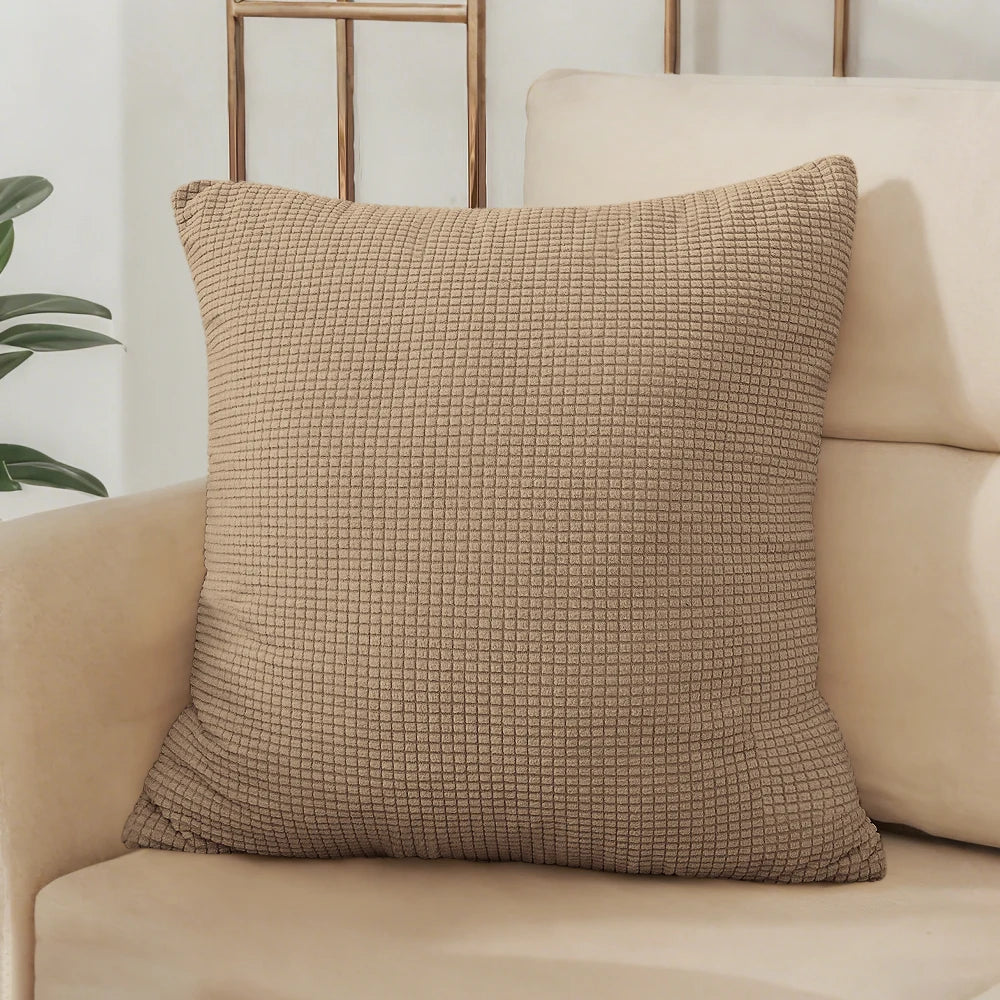 Modern Pillow Cover | Chalk Cushion Case for Office