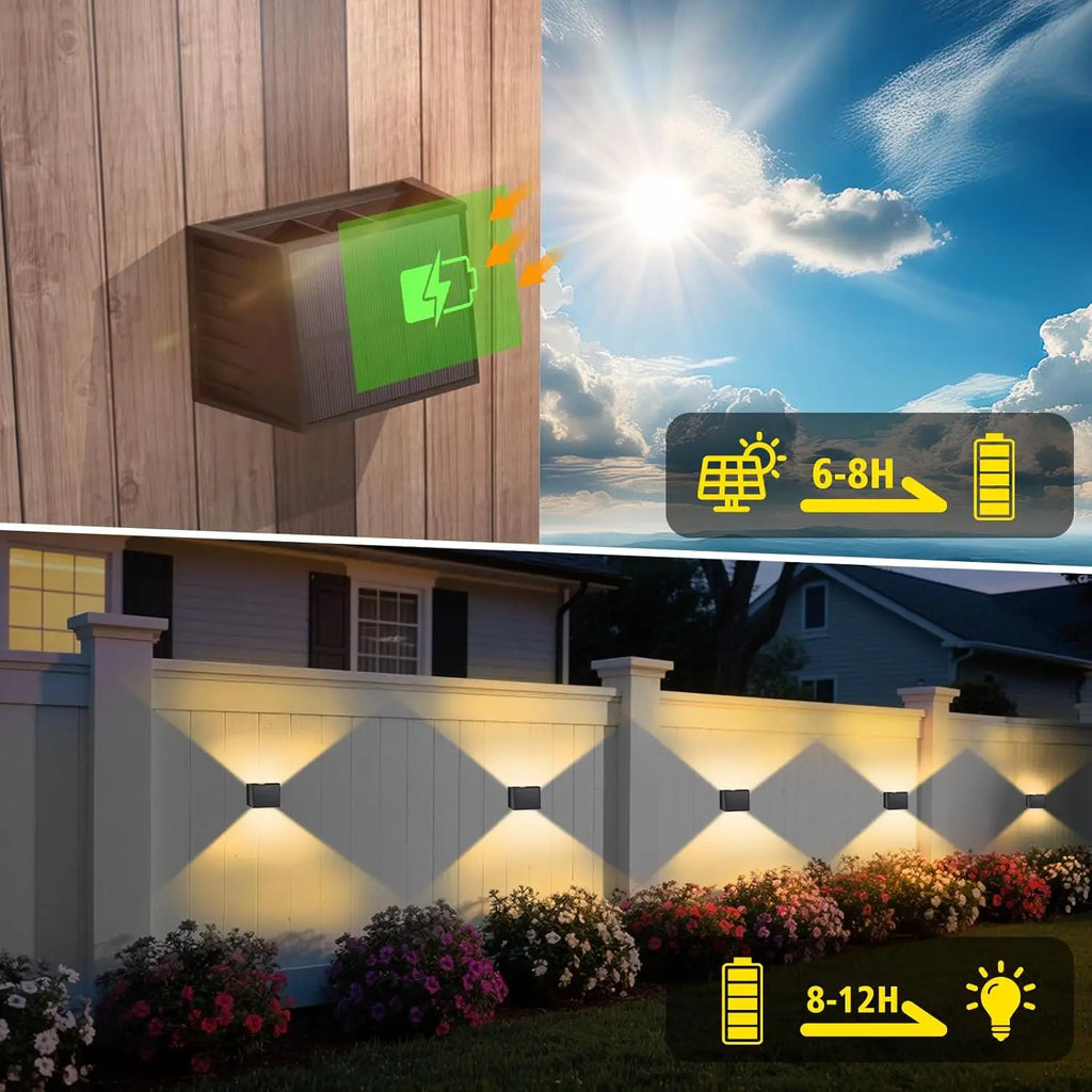 Modern Wall Light | Alto Set of 2 Wall Mounted Lamp for Garden
