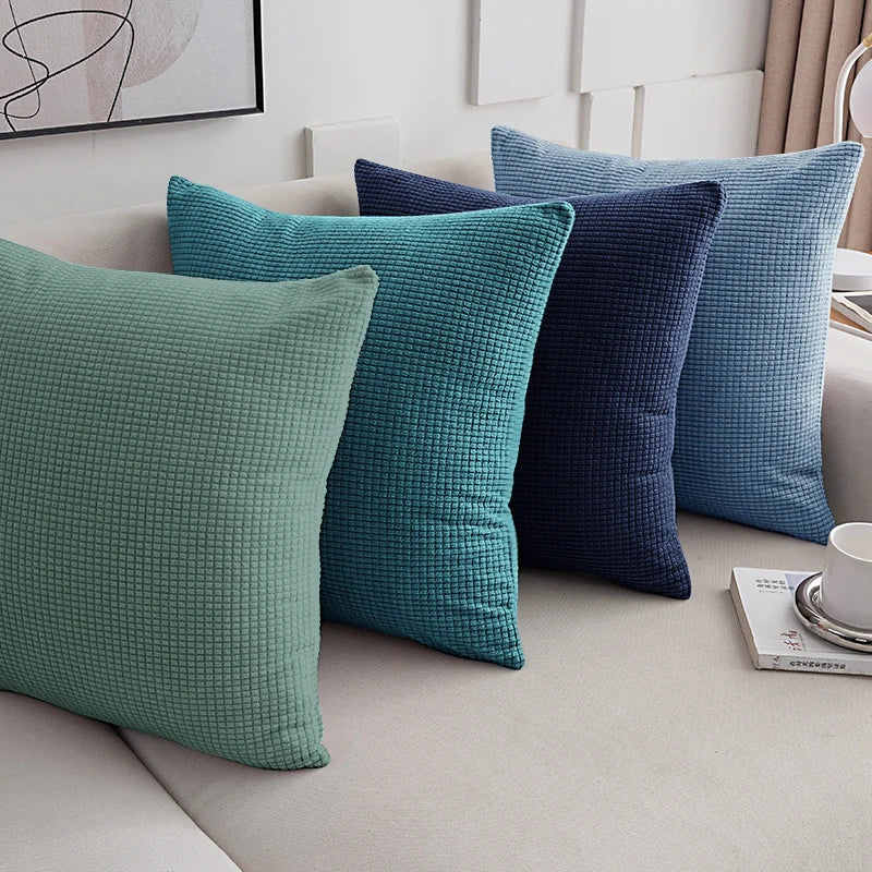 Modern Pillow Cover | Chalk Cushion Case for Office