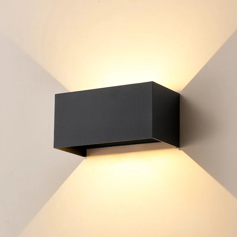 Modern Aluminum Wall Light | Cresta Wall Mounted Lamp for Living Room
