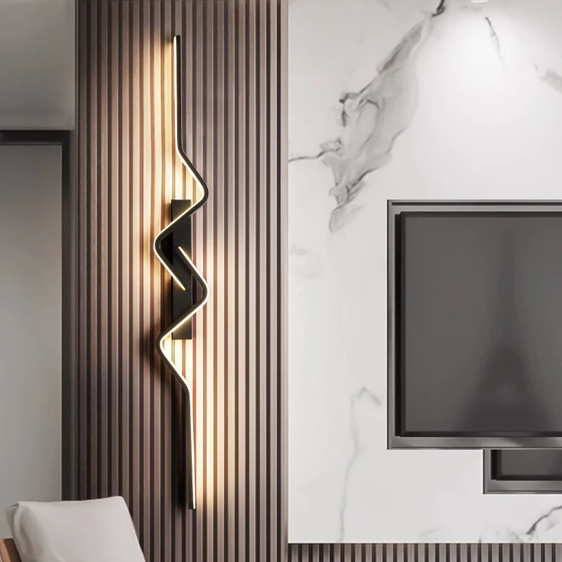 Modern Wall Sconce | Reef Wall Light Fixture for Living Room