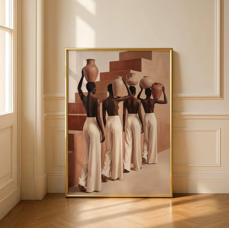 Minimalist Canvas Wall Art | Dusk for Living Room