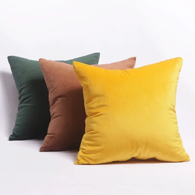 Modern Velvet Cushion Cover | Eyre Throw Pillow Cover for Living Room