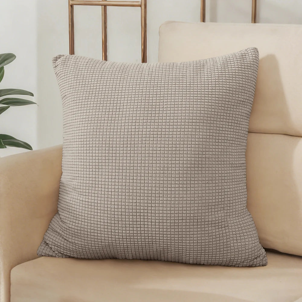 Modern Pillow Cover | Chalk Cushion Case for Office