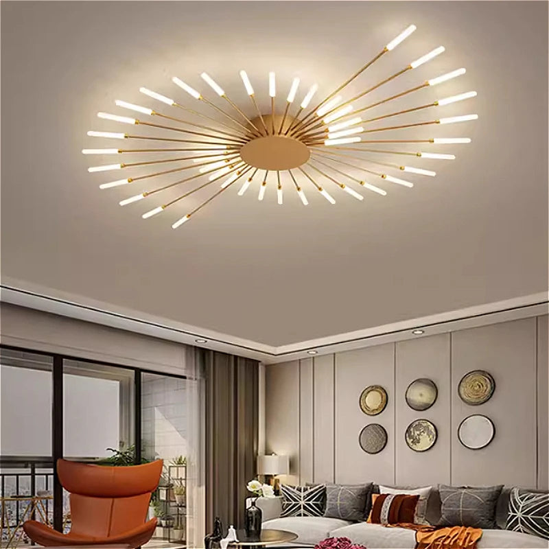 Minimalist Metal Ceiling Light | Pool Flush Ceiling Lamp for Bedroom