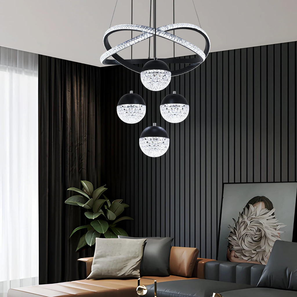 Modern Chandelier | Nab Hanging Ceiling Light for Living Room