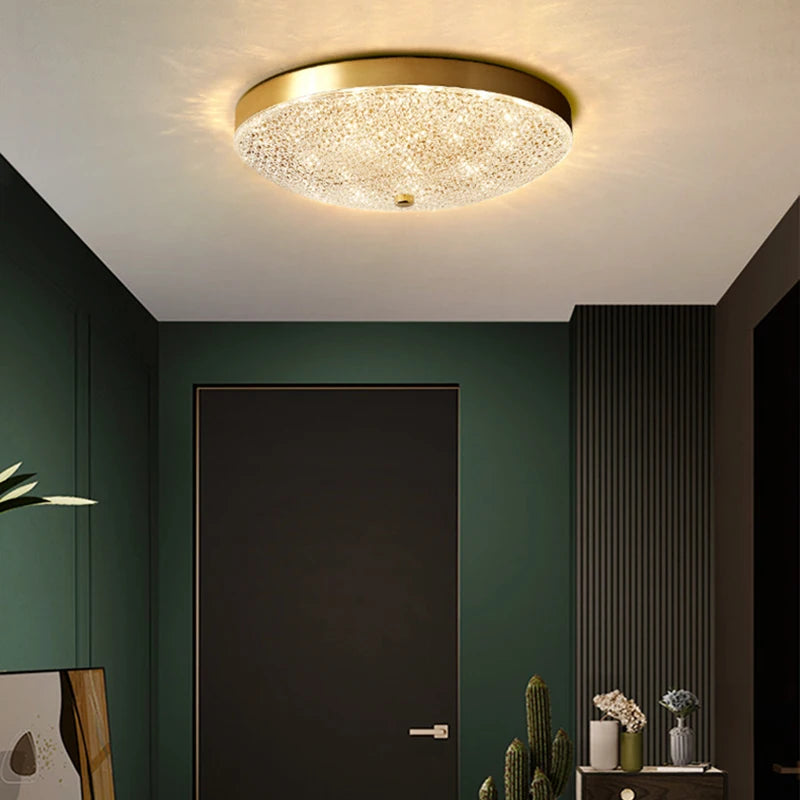 Modern Ceiling Light | Rona Flush Ceiling Lamp for Bedroom