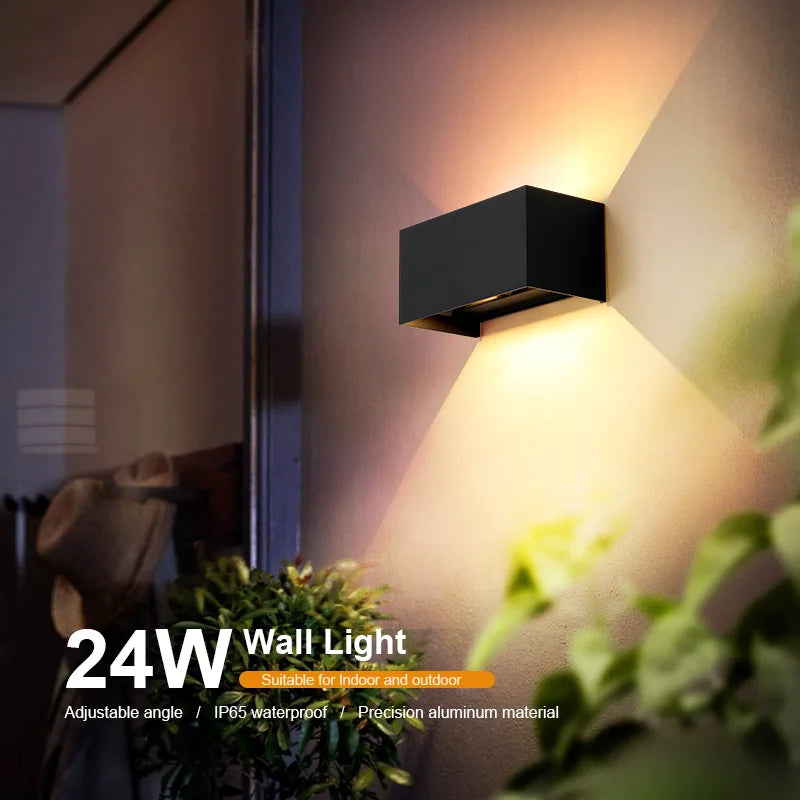 Modern Aluminum Wall Light | Cresta Wall Mounted Lamp for Living Room