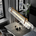 Minimalist Pendant Light | Spring Hanging Lamp for Dining Room