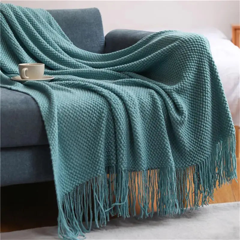 Modern Blanket | Skye Cozy Throw