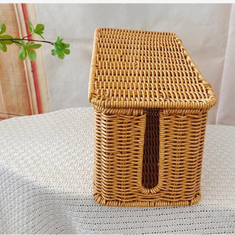 Minimalist Storage Basket | Tern Woven Organizer for Living Room