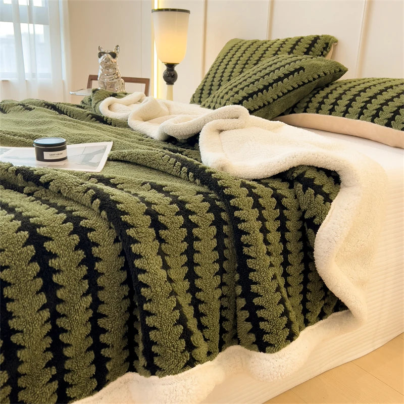 Modern Flannel Blanket | Noup Cozy Throw