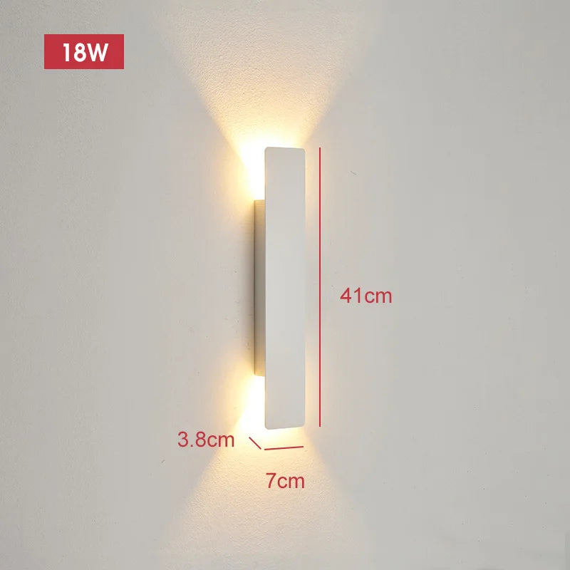 Modern Aluminum Wall Sconce | Olive Wall Light Fixture