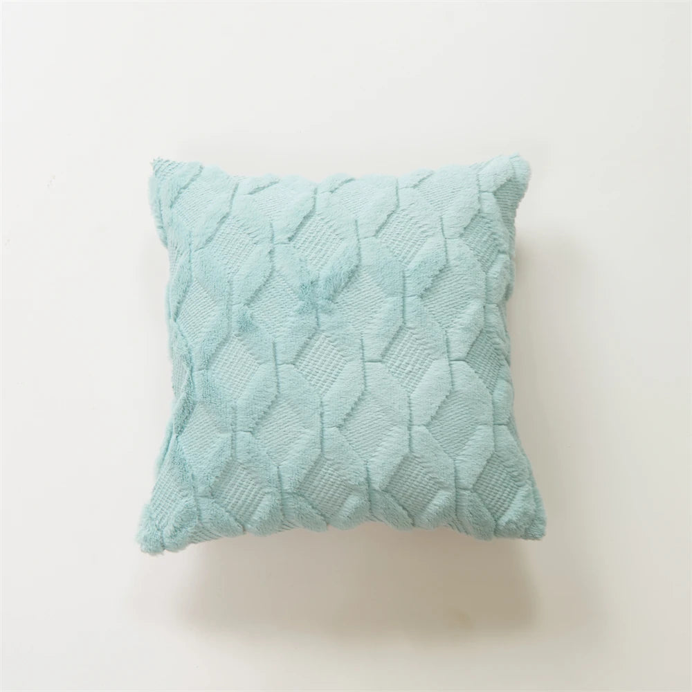 Modern Cushion Cover | Fell Throw Pillow Cover for Living Room