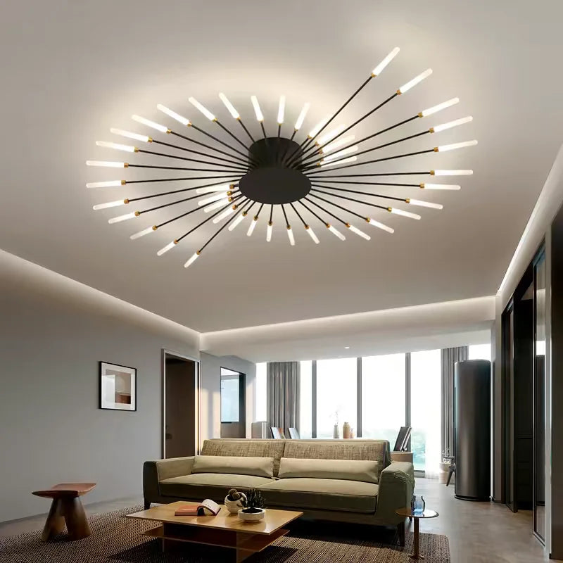 Minimalist Metal Ceiling Light | Pool Flush Ceiling Lamp for Bedroom