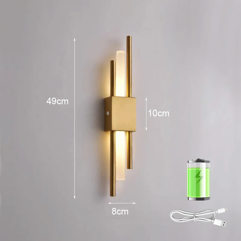 Modern Wall Light | Solis Wall Mounted Lamp for Living Room