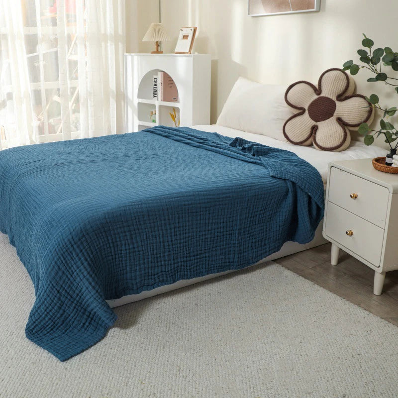 Minimalist Cotton Blanket | Barrow Cozy Throw