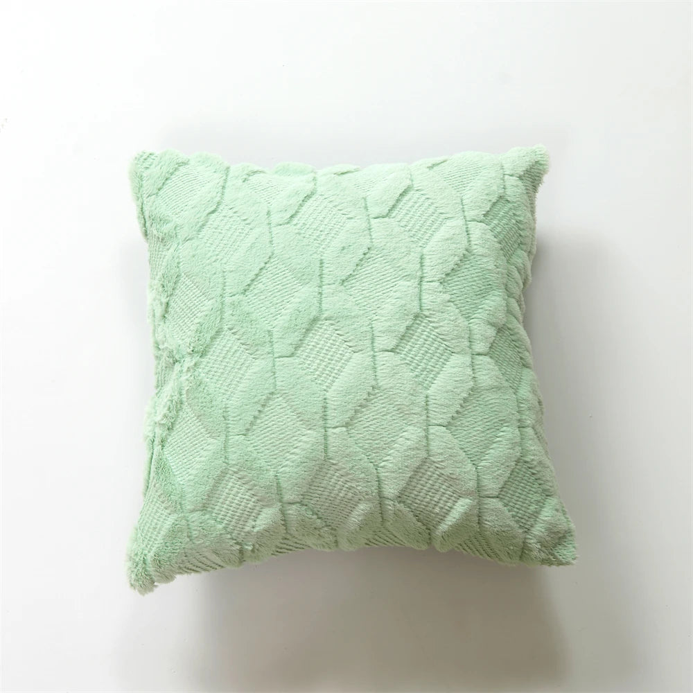 Modern Cushion Cover | Fell Throw Pillow Cover for Living Room