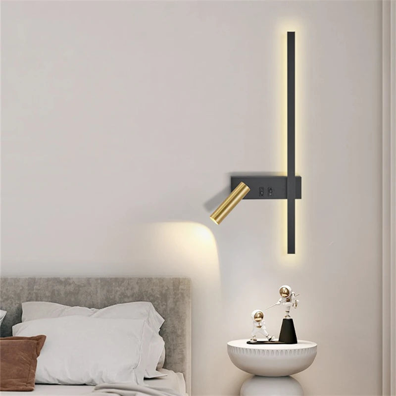 Minimalist Wall Light | Melby Wall Mounted Lamp for Living Room
