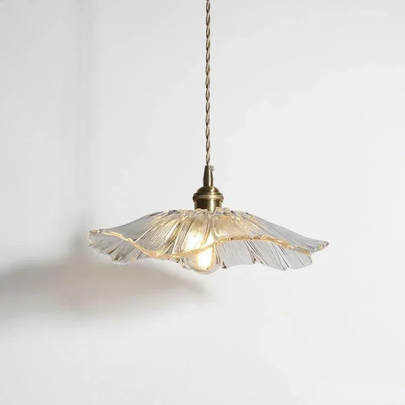 Modern Glass Pendant Light | Kelda Hanging Lamp for Living Room