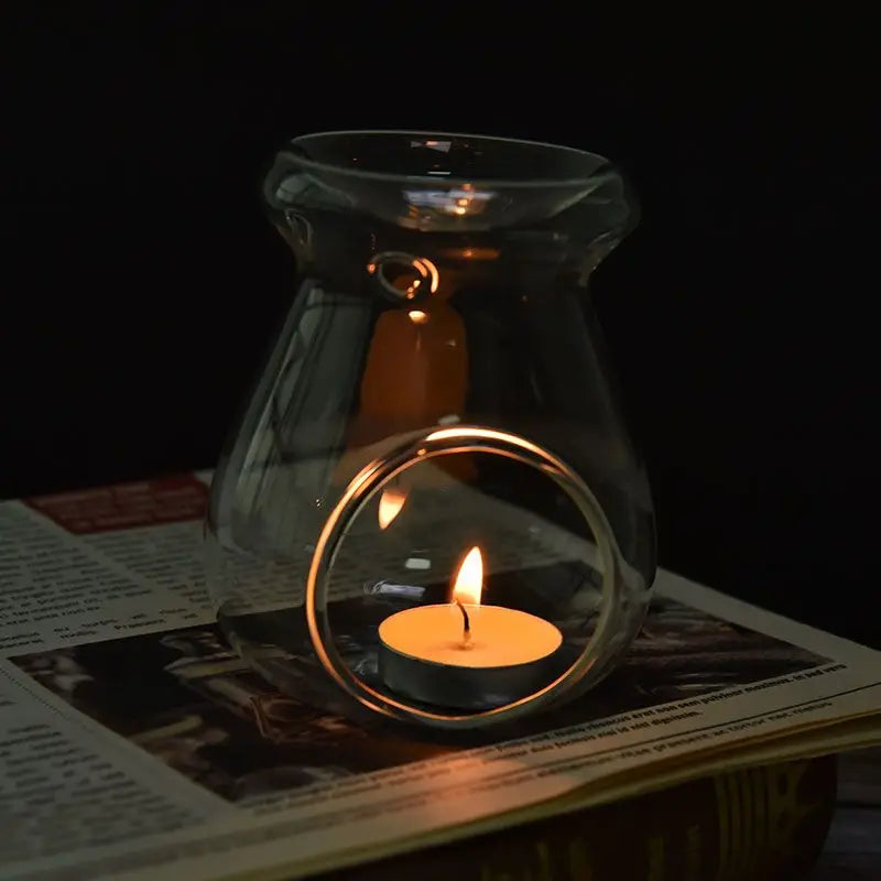 Modern Glass Vase | Shale Flower Vase