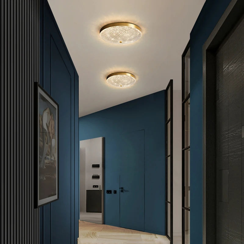 Modern Ceiling Light | Rona Flush Ceiling Lamp for Bedroom