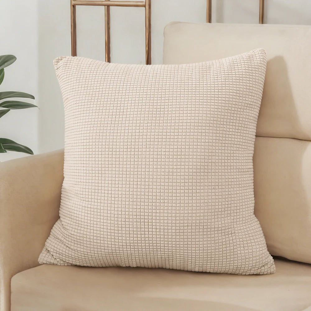 Modern Pillow Cover | Chalk Cushion Case for Office