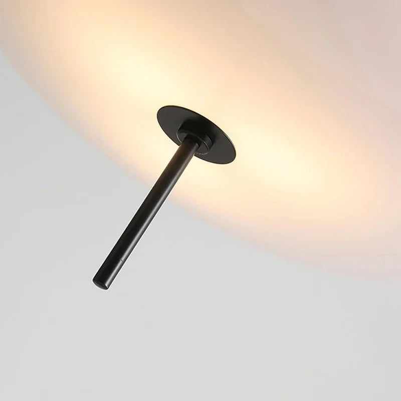 Minimalist Pendant Light | Slate Hanging Lamp for Living Room