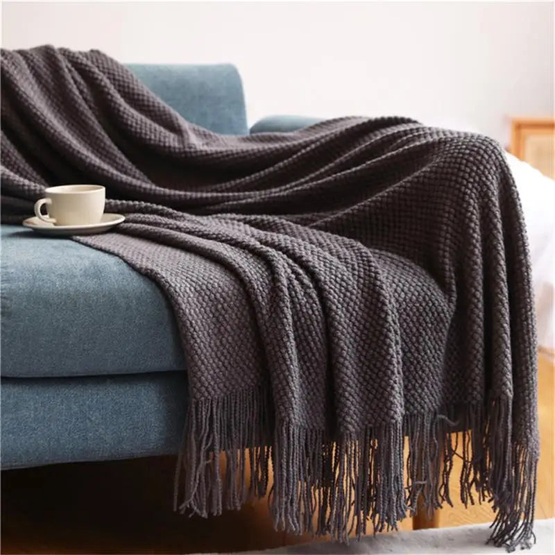 Modern Blanket | Skye Cozy Throw