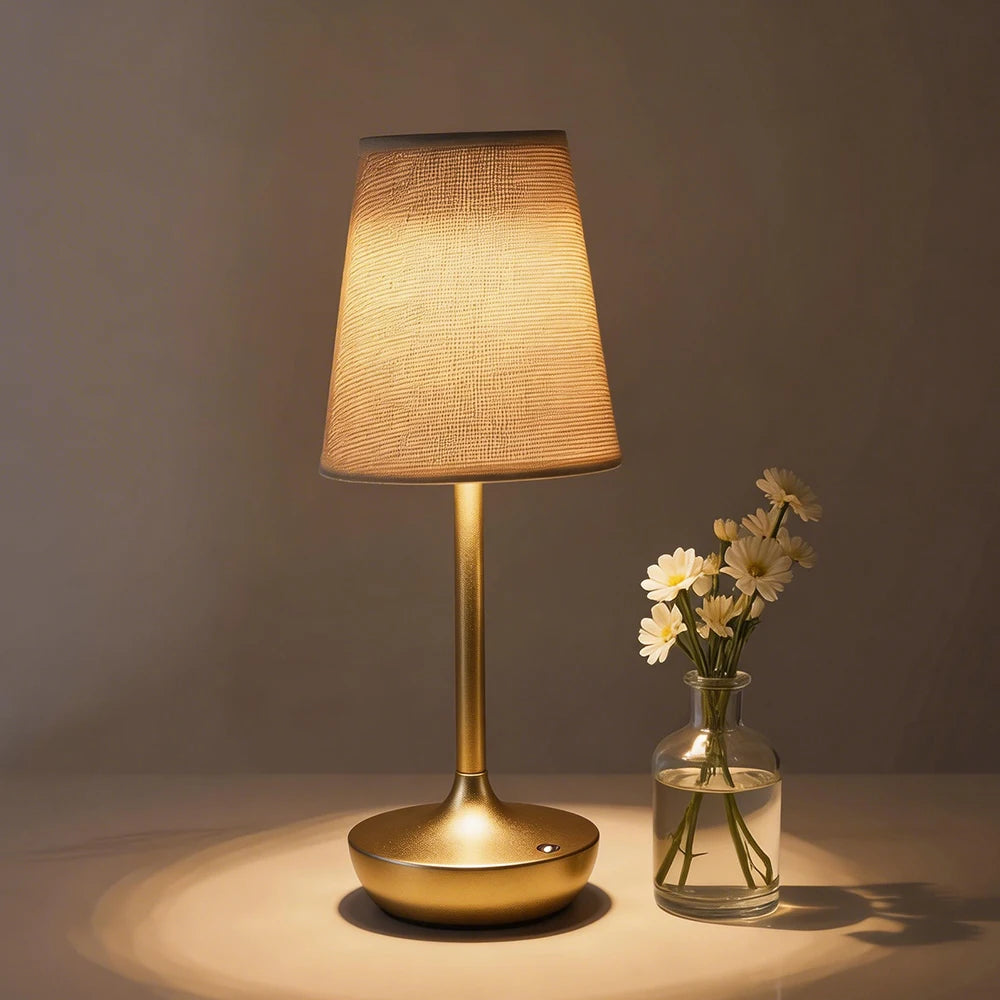 Modern Table Lamp | Sabra Bedside Light for Bedroom