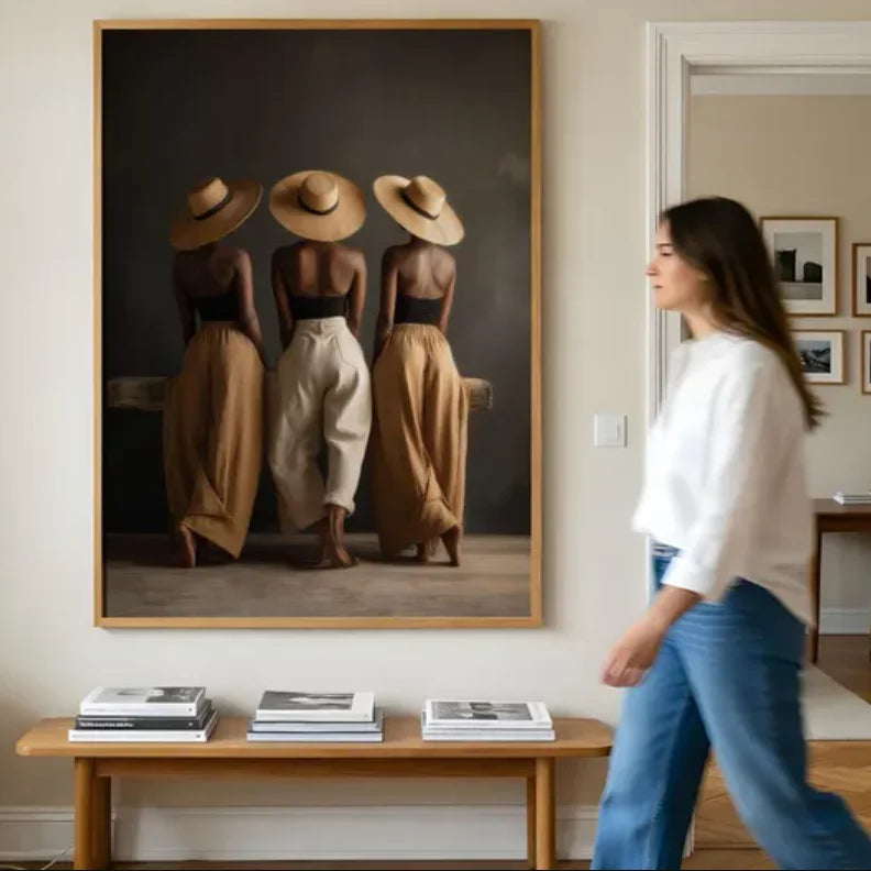 Minimalist Canvas Wall Art | Dusk for Living Room