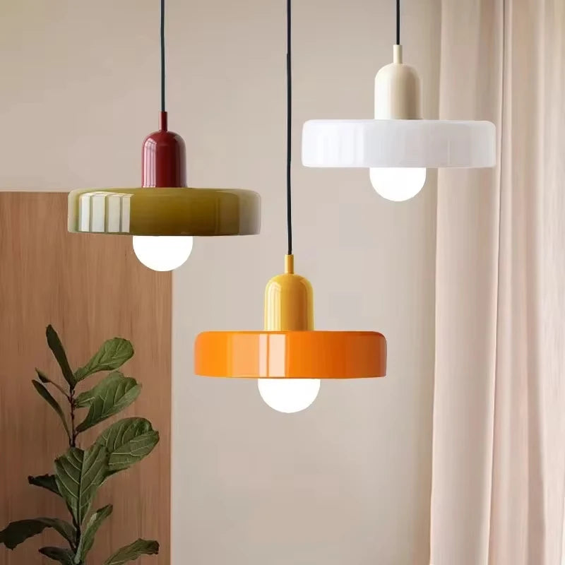 Modern Glass Chandelier | Sedge Hanging Ceiling Light for Bedroom