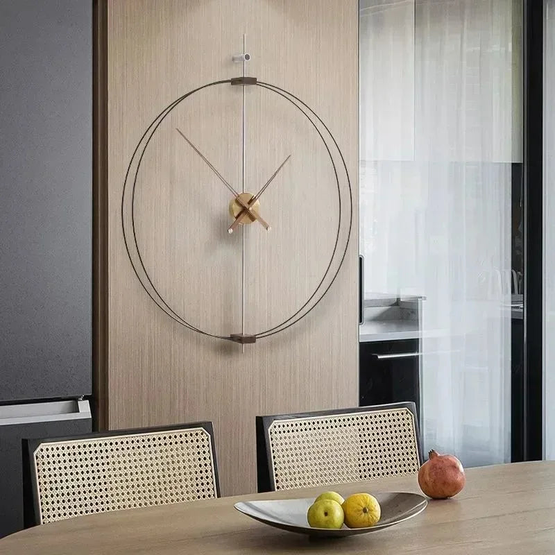 Modern Wall Clock | Clough Silent Clock for Living Room