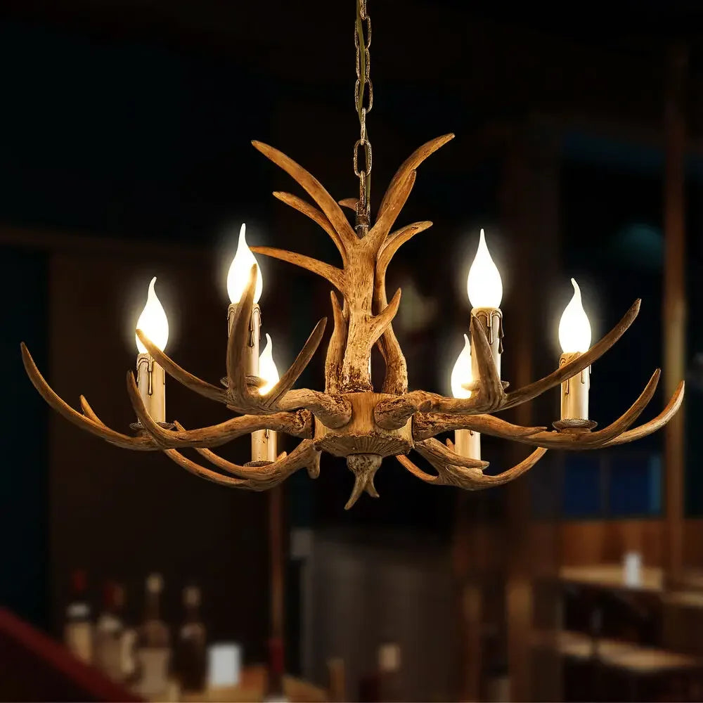 Modern Chandelier | Wave 6-Light Hanging Ceiling Light