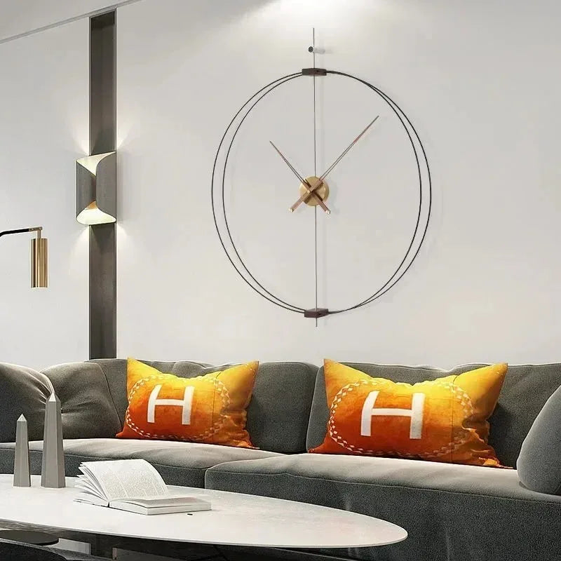 Modern Wall Clock | Clough Silent Clock for Living Room