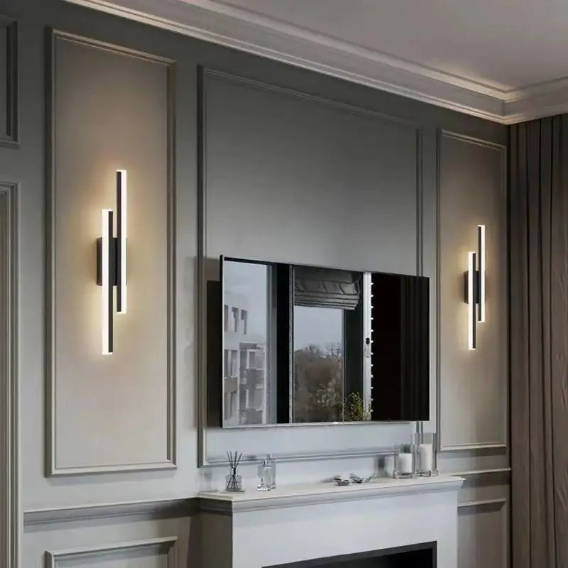 Modern Copper Wall Sconce | Orla Wall Light Fixture for Living Room