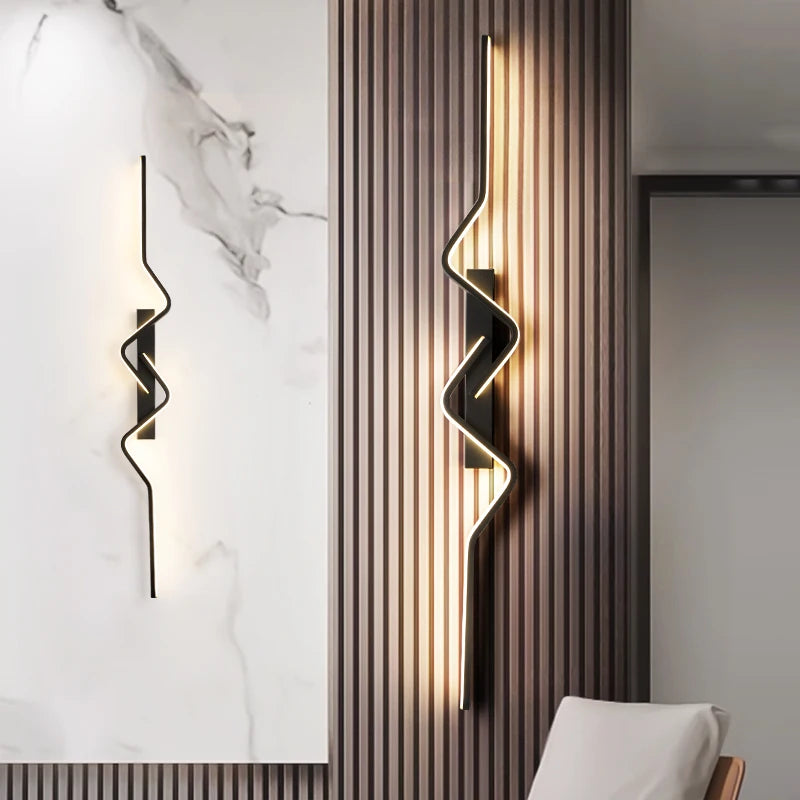 Modern Wall Sconce | Reef Wall Light Fixture for Living Room