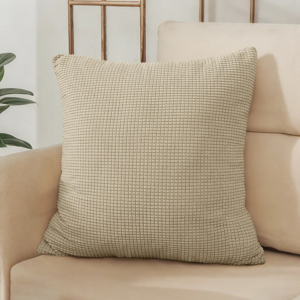 Modern Pillow Cover | Chalk Cushion Case for Office