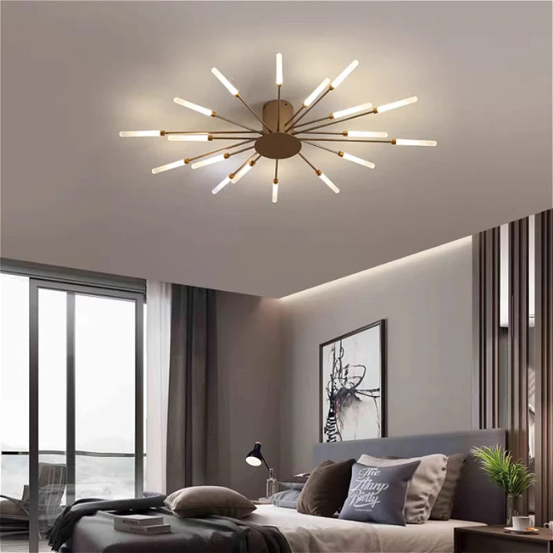 Minimalist Metal Ceiling Light | Pool Flush Ceiling Lamp for Bedroom