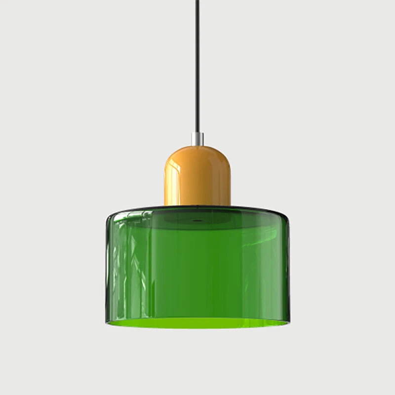 Minimalist Glass Chandelier | Spray Hanging Ceiling Light for Bedroom