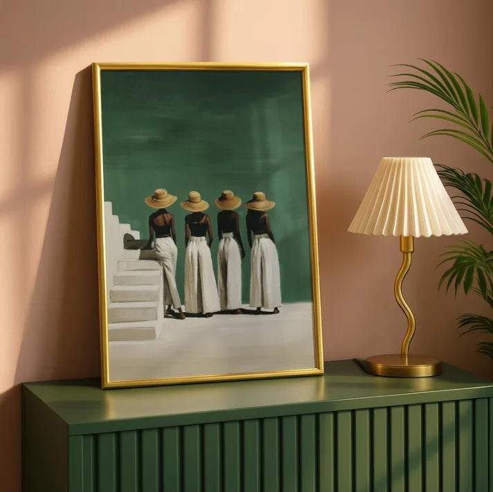 Minimalist Canvas Wall Art | Dusk for Living Room