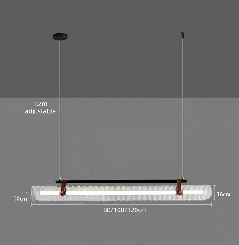 Minimalist Pendant Light | Spring Hanging Lamp for Dining Room