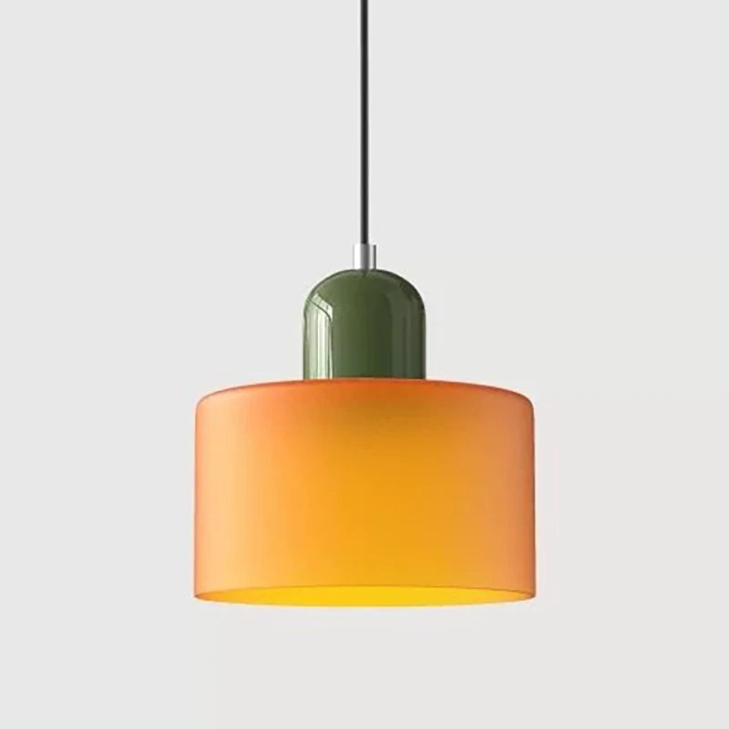 Minimalist Glass Chandelier | Spray Hanging Ceiling Light for Bedroom