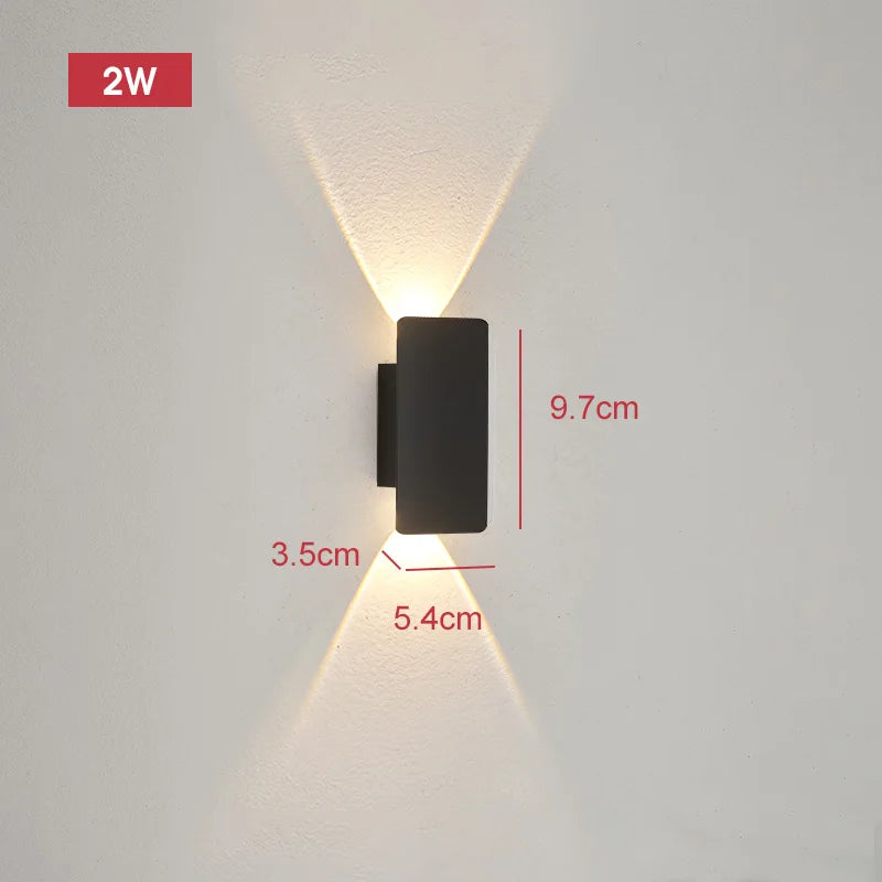 Modern Aluminum Wall Sconce | Olive Wall Light Fixture