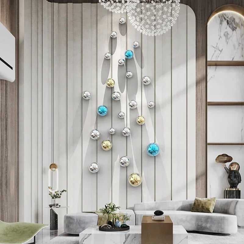 Modern Resin Wall Decor | Strand for Living Room